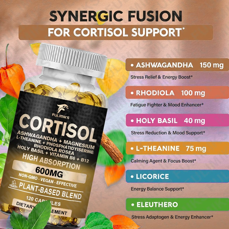 Suplemento Cortisol, Equilibri - Tulsi Holy Basil reseña y precio