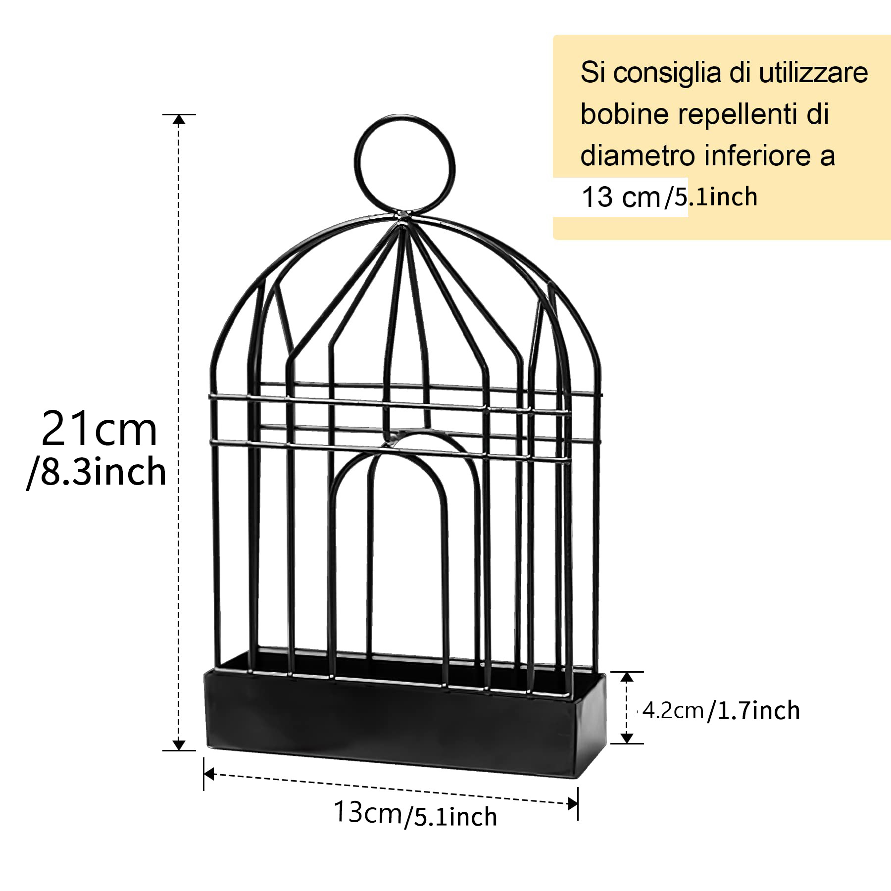 Soporte de bobina para mosquit - Tulsi Holy Basil reseña y precio